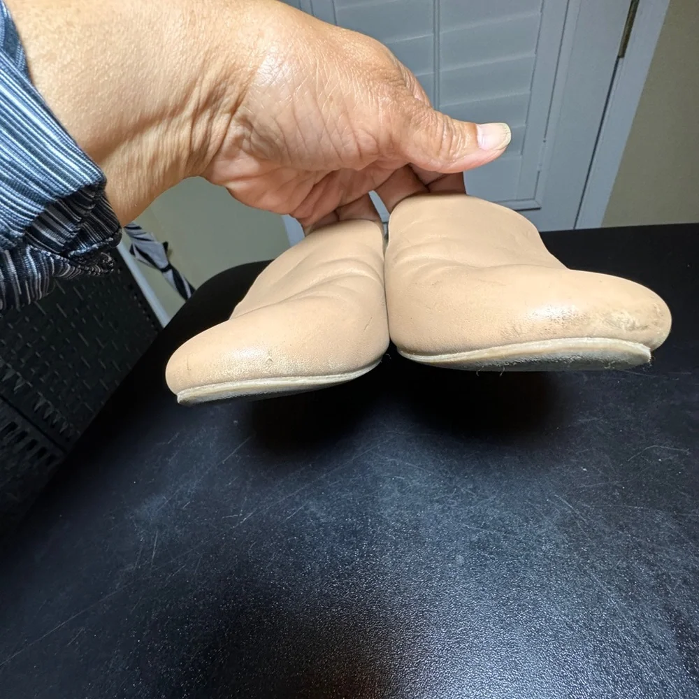 Birdies the starling leather flat 7.5 classic round toe